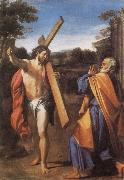 Annibale Carracci Domine,quo vadis painting